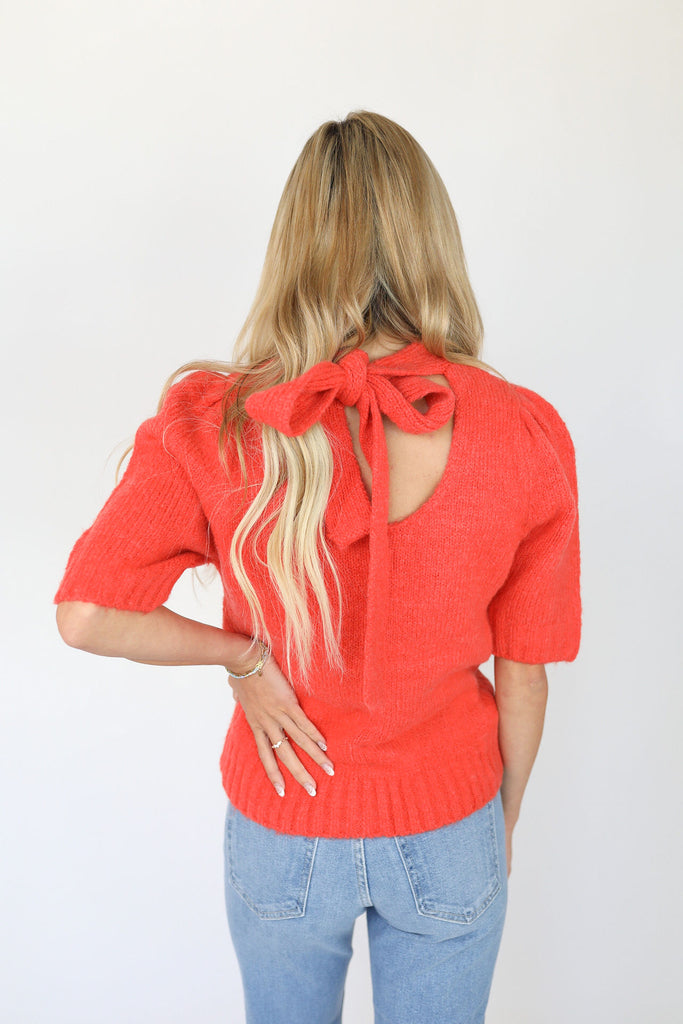 Carrie Tie Back Sweater