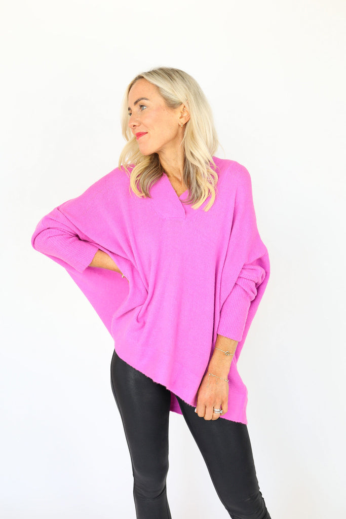About Time V Neck Top
