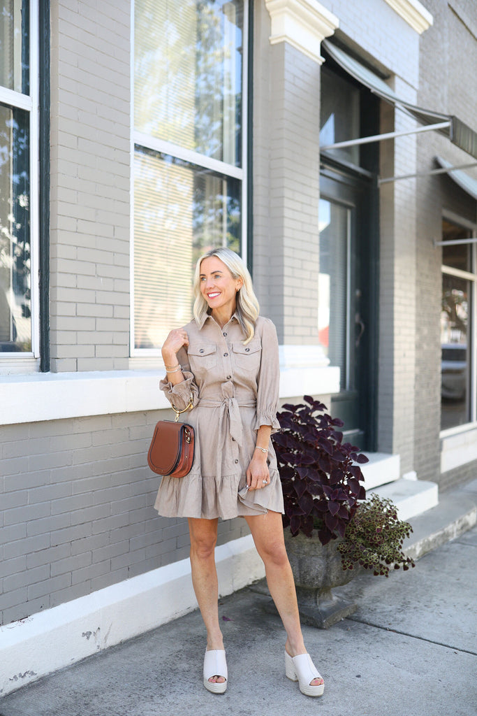 Underrated Button Up Dress
