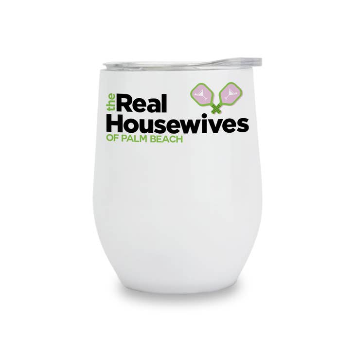 The Real Housewives Custom City Wine Glass