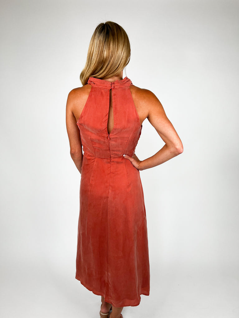 Desert Marigold Midi Dress