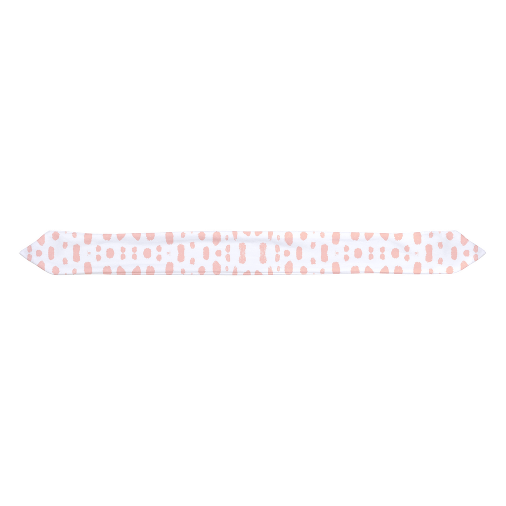 Spots on Spots (Pink) Baby Headband