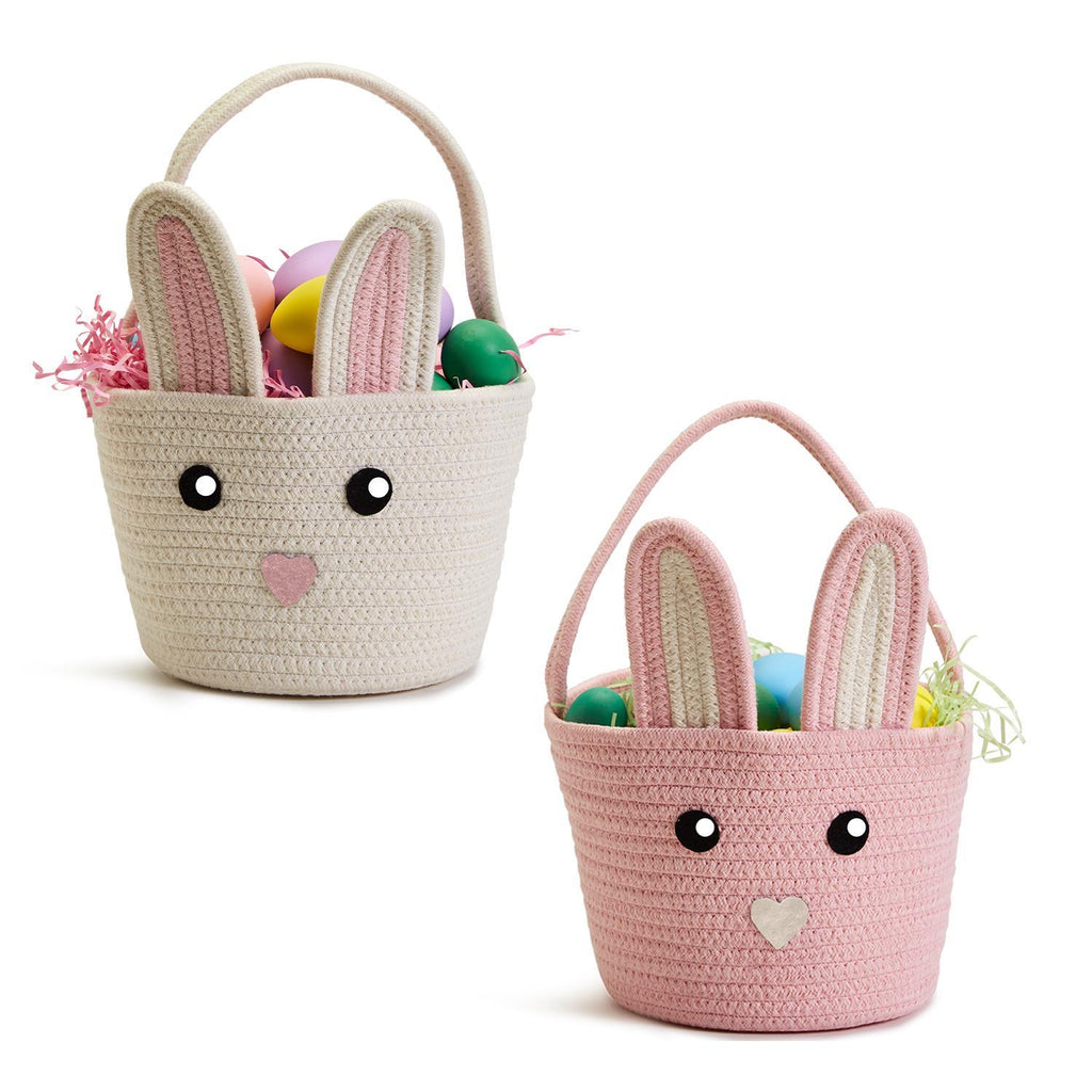 Hand Crafted Bunny Basket