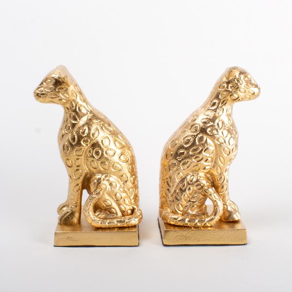 Leopard Book Ends