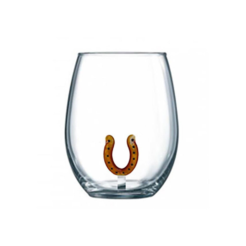 Wine Because You Never Got A Pony - Stemless Wine Glass