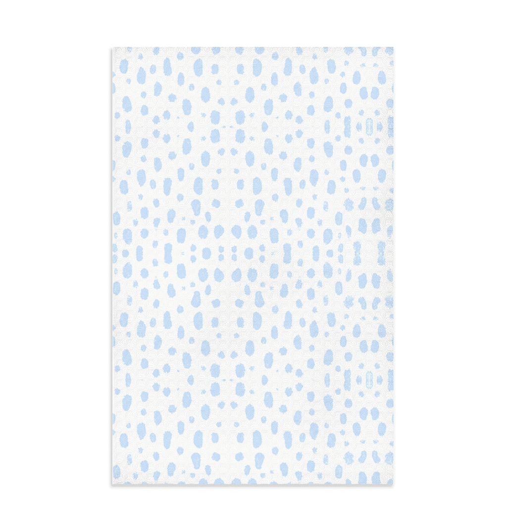 Spots on Spots Light Blue Dish Towel