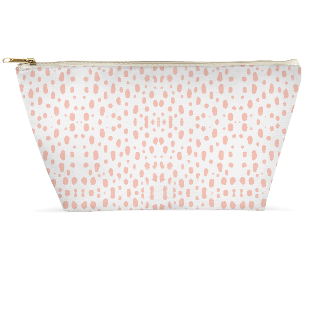 Cosmetic Bag - Spots on Spots Pink